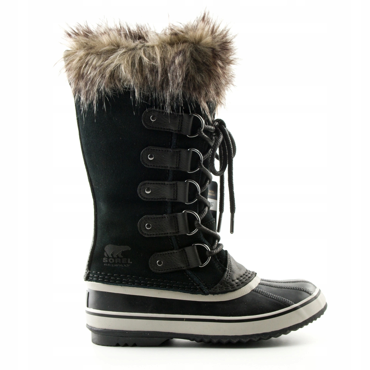 Dámské sněhule Sorel Joan zimní zateplené vysoké kožené boty vel.