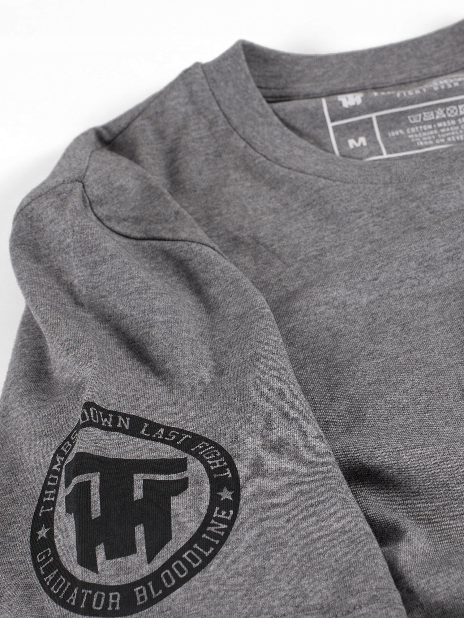 Koszulka 100% Bawełna Organiczna THUMBSDOWN Boxing - Klasyczny T-shirt- XXL Materiał dominujący bawełna