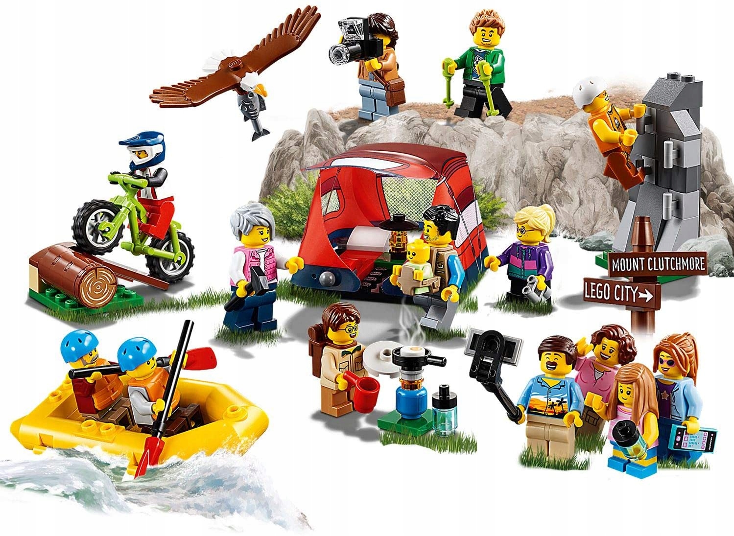 LEGO CITY 60202 Niesamowite Przygody Rower Orzeł Numer produktu 60202