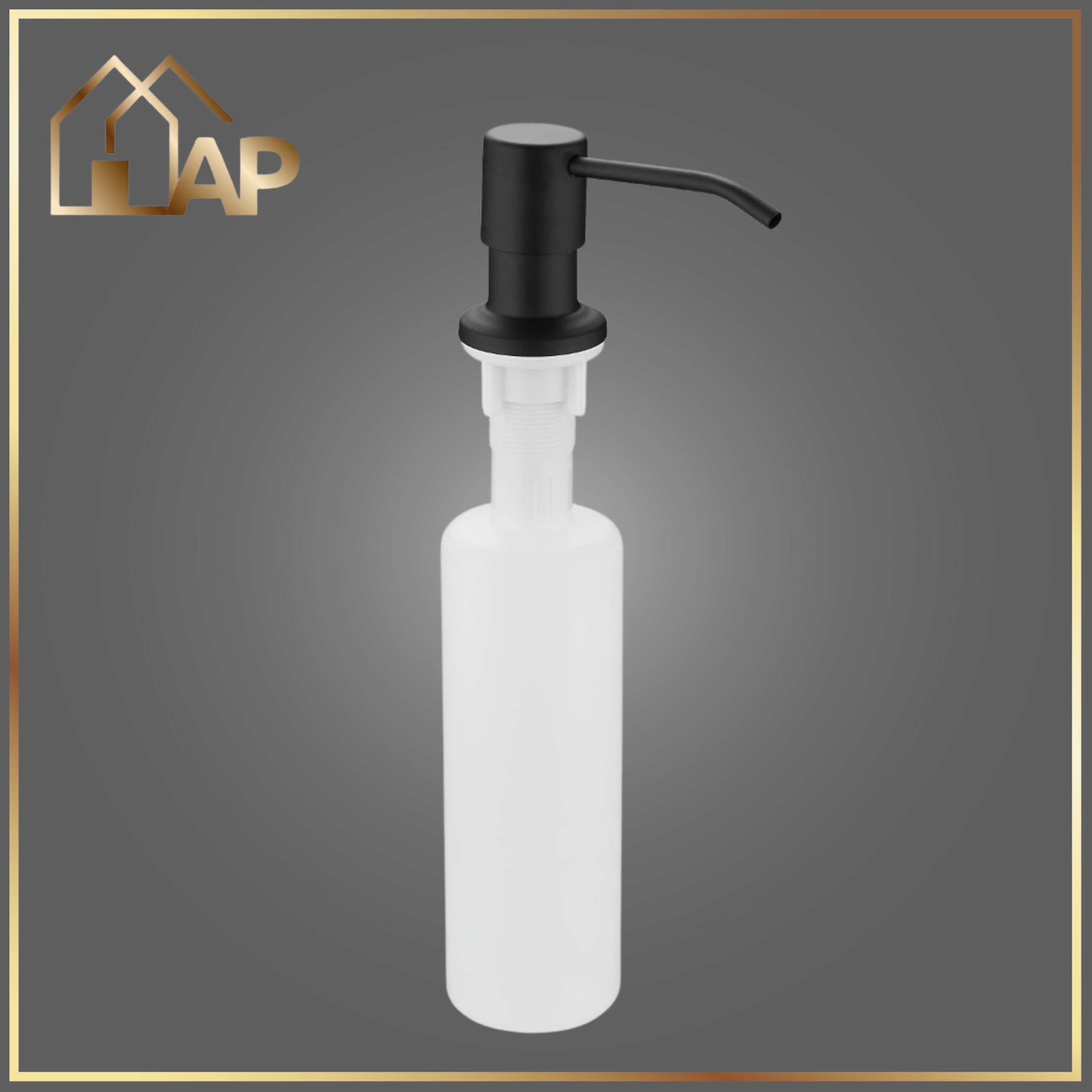 Dozownik Kuchenny Czarny Do Płynu Do Mycia Naczyń Zlewozmywak Zlew EAN (GTIN) 5907558290264