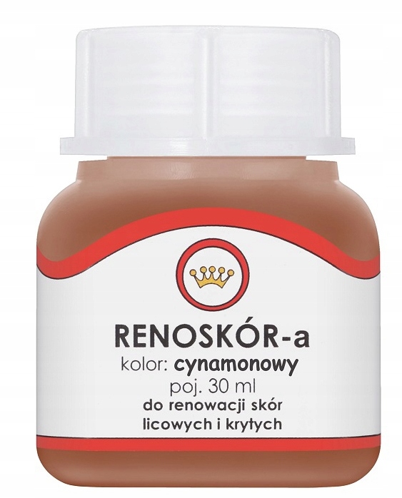 

Farba do skóry lakier Renoskór 30ml cynamonowy
