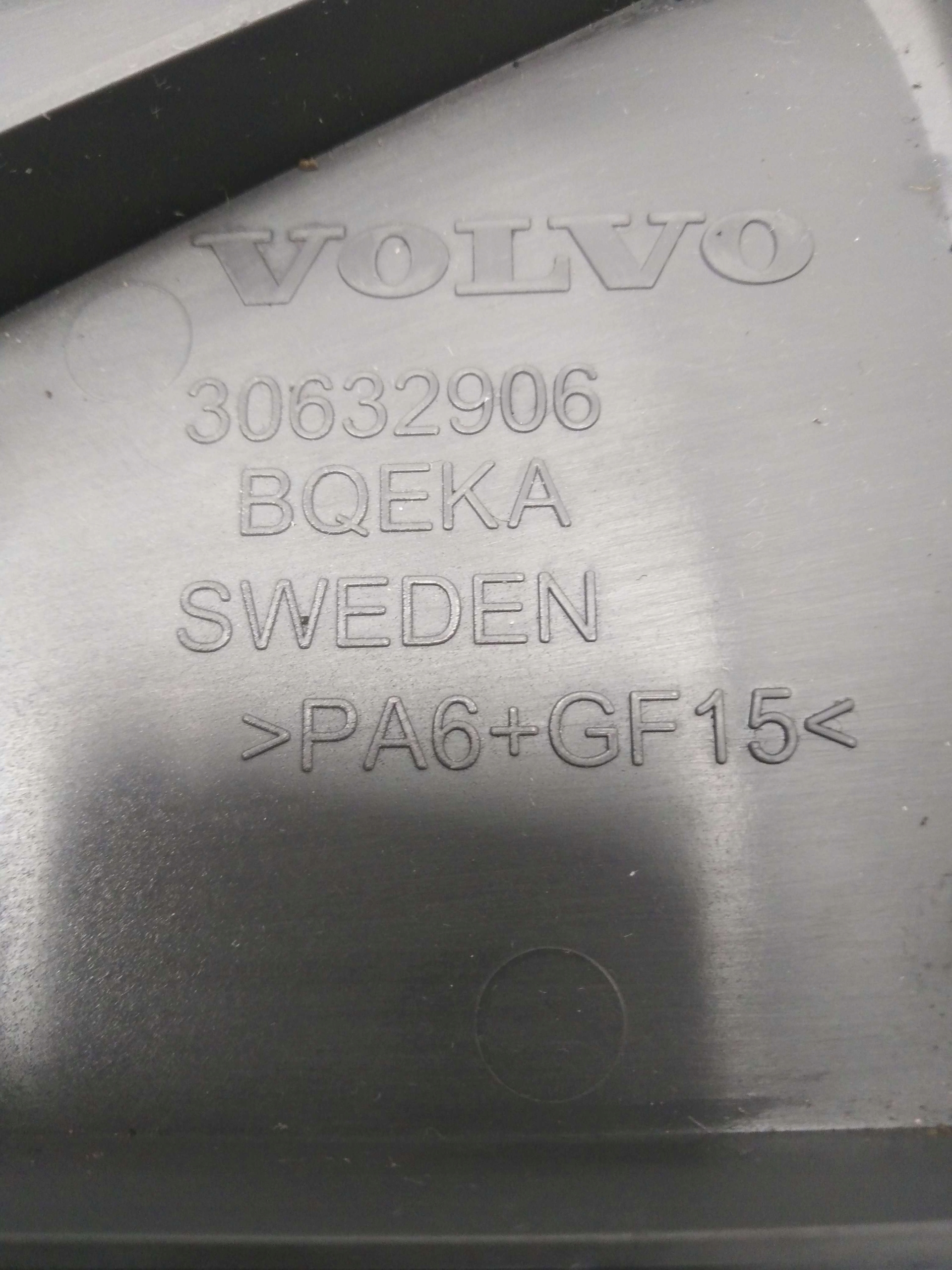 защита заглушка volvo oe 30632906