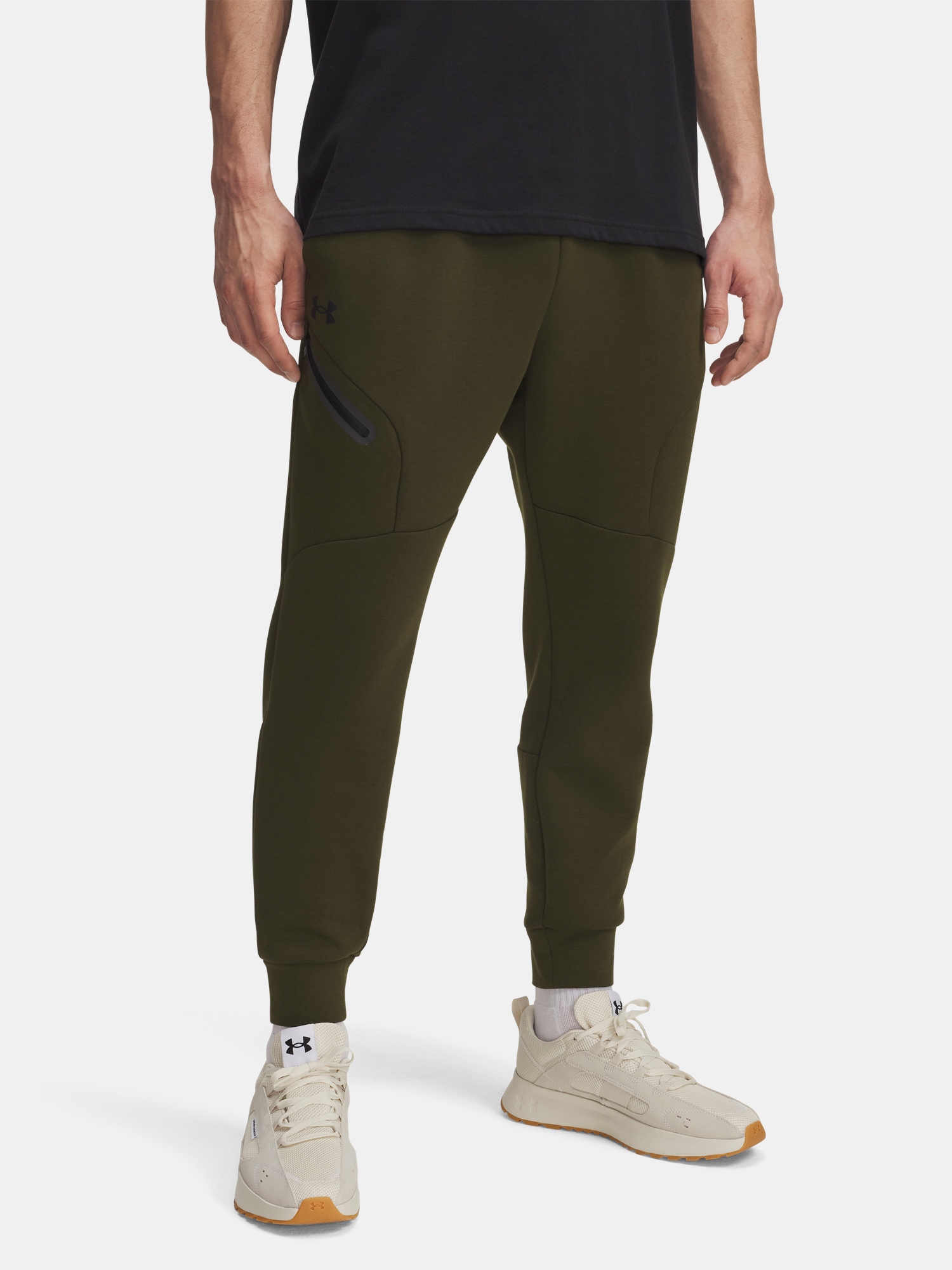Under Armour Pánské tepláky Under Armour Ua Unstoppable Flc Jgr Eu-grn