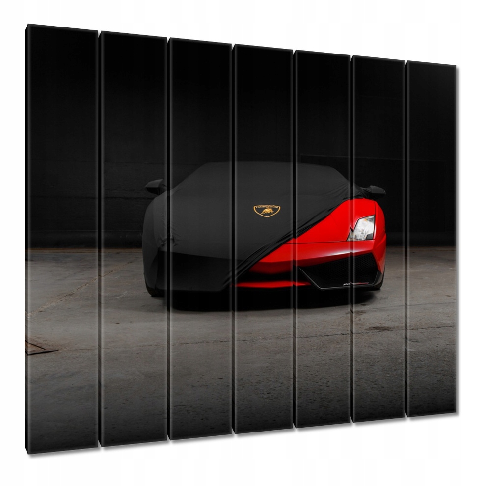 Obraz 210x195 Czerwone auto