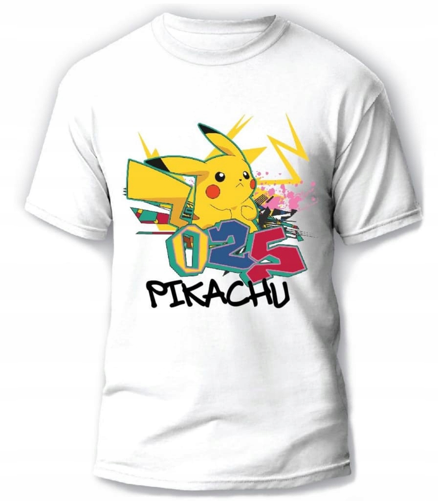 

T-shirt Koszulka Bluzka Pokemon Pikachu 146/152