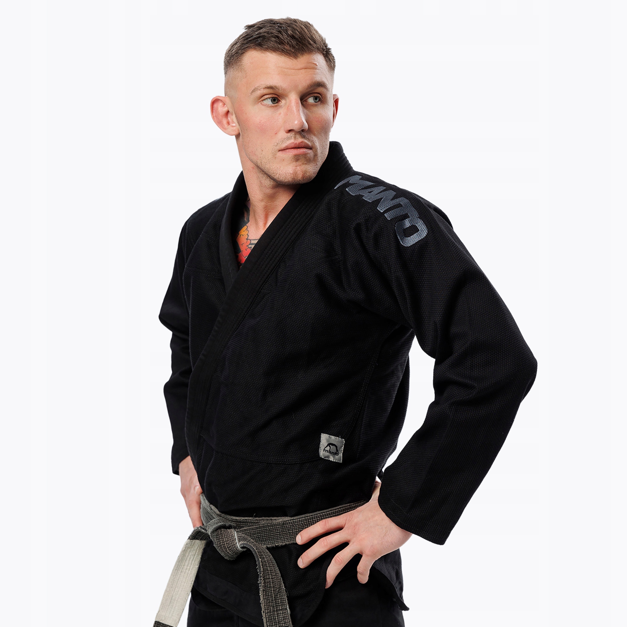 GI do brazylijskiego jiu-jitsu męskie MANTO X5 BJJ Blackout black A2L Płeć kobieta