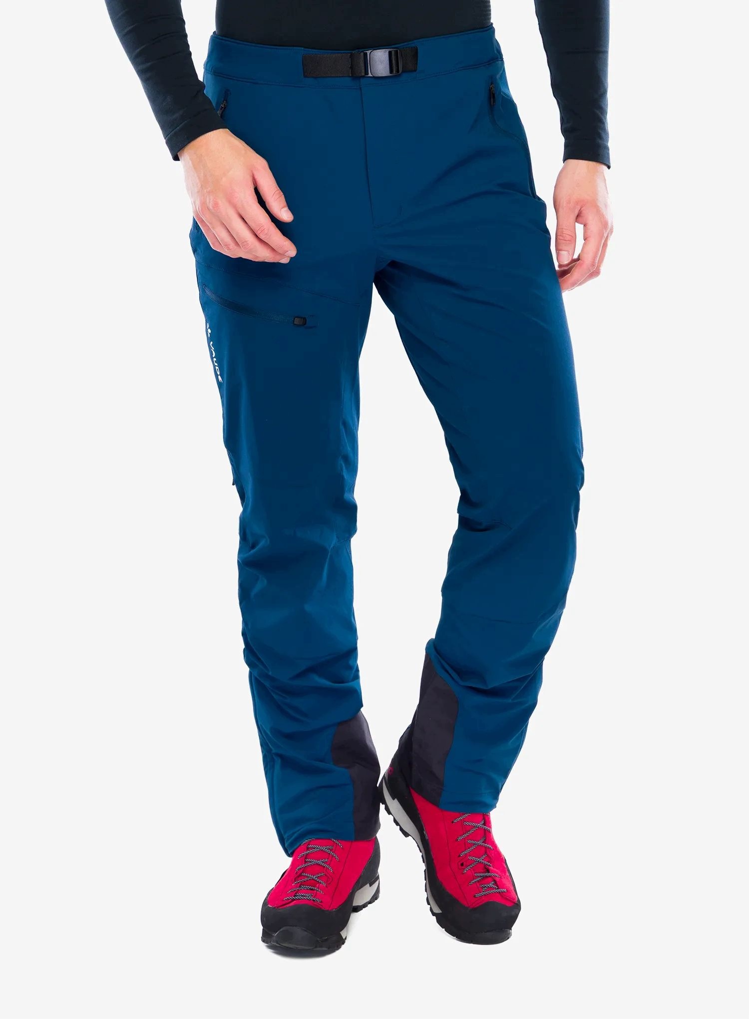 Spodnie softshell Vaude Badile Pants II dark sea 48 (s)