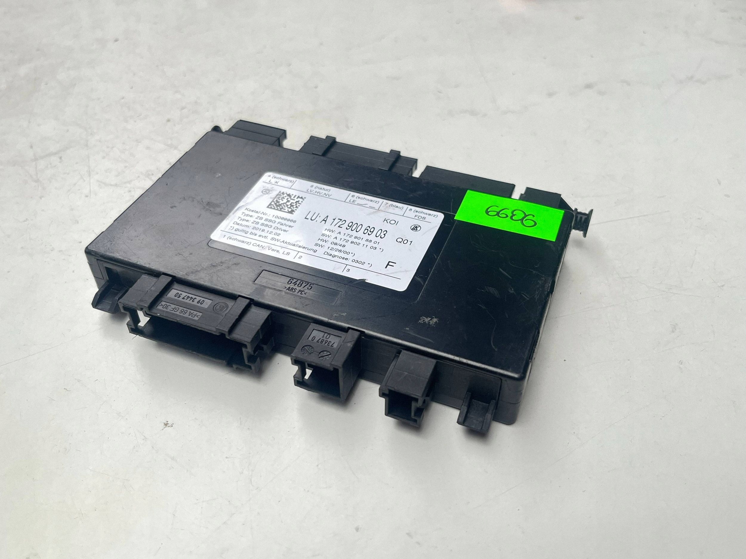 module seat left front original MERCEDES-BENZ E C207 W207 A1729006903