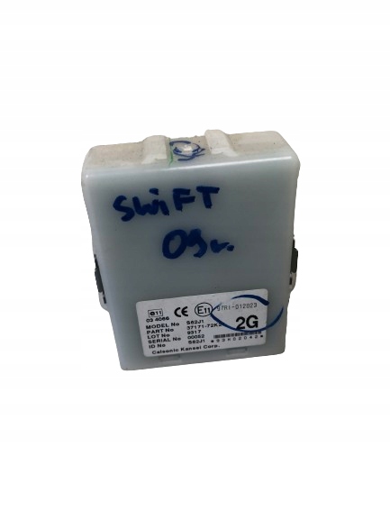 module control unit SUZUKI SWIFT IV MK6 37171-72K21