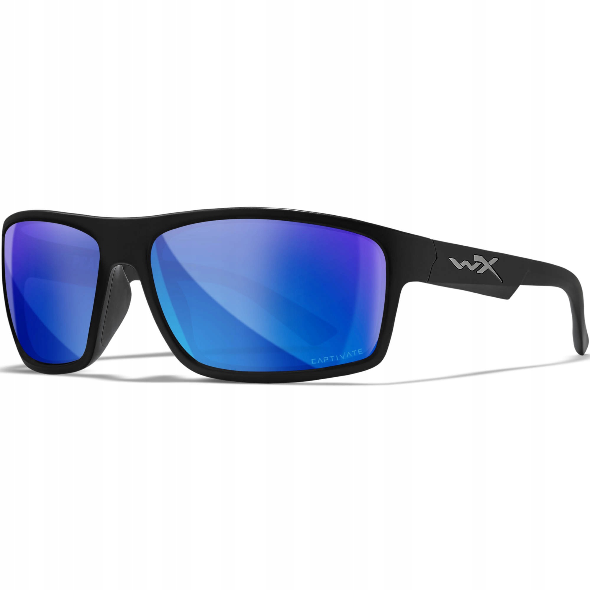 Brýle Wiley X Peak Captivate Blue Mirror s matným černým rámem