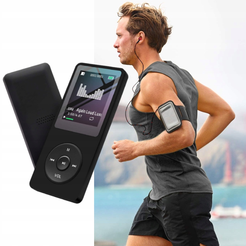 ODTWARZACZ MUZYCZNY MP3 MP4 BIUETOOTH RADIO 128G Model BT5.0 Music Odtwarzacz MP3 MP4 HD Recorder