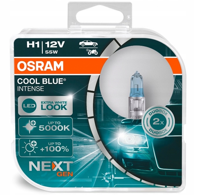 

Osram H1 Cool Blue Intense 5000K Next Gen