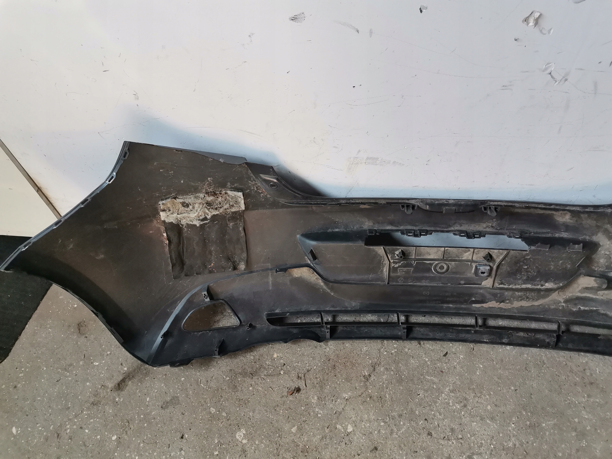 lökhárító far hátsó MAZDA 2 08- D651-50221
