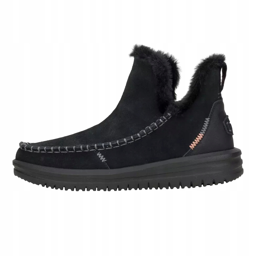 HeyDude Dámské teplé boty Kotníkové Boty Semišové Wendy Camden Suede 41