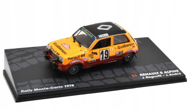 Renault 5 Alpine Ragnotti Rally Monte-Carlo 1978