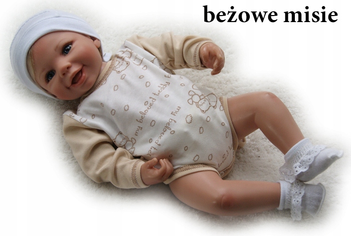 

Body pajacyk 56 długi rękaw bawełniane