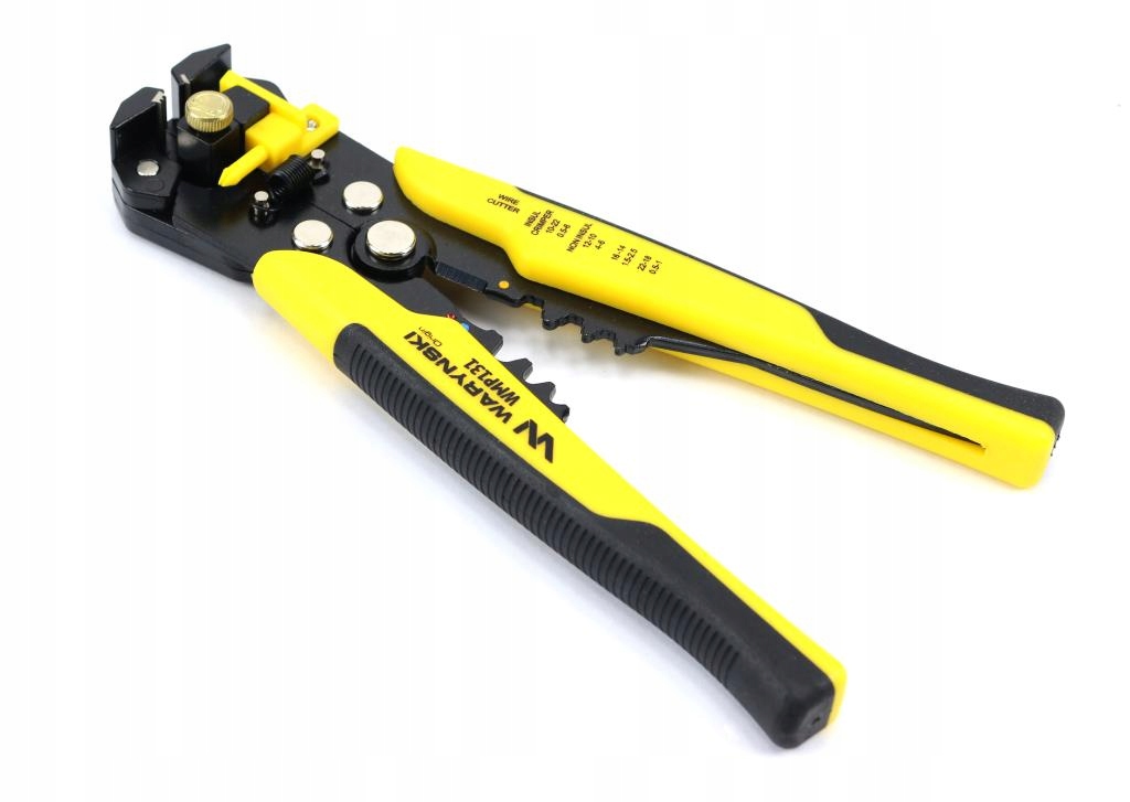 Rm Ściągacz izolacji automatyczny 24-10 Awg ze szczękami ze stali Cr12MoV