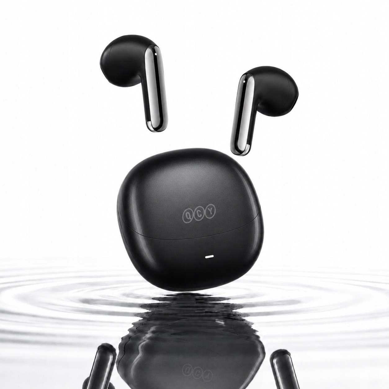 Sluchátka do uší Qcy AilyBuds Pro+ s Anc Ldac IPX5 Bluetooth 5.3 černá