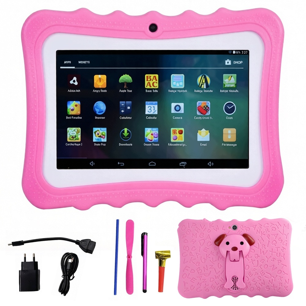 Tablet Pro Děti 7'' Android 32GB Wifi Bluetooth S Pouzdro Dárek