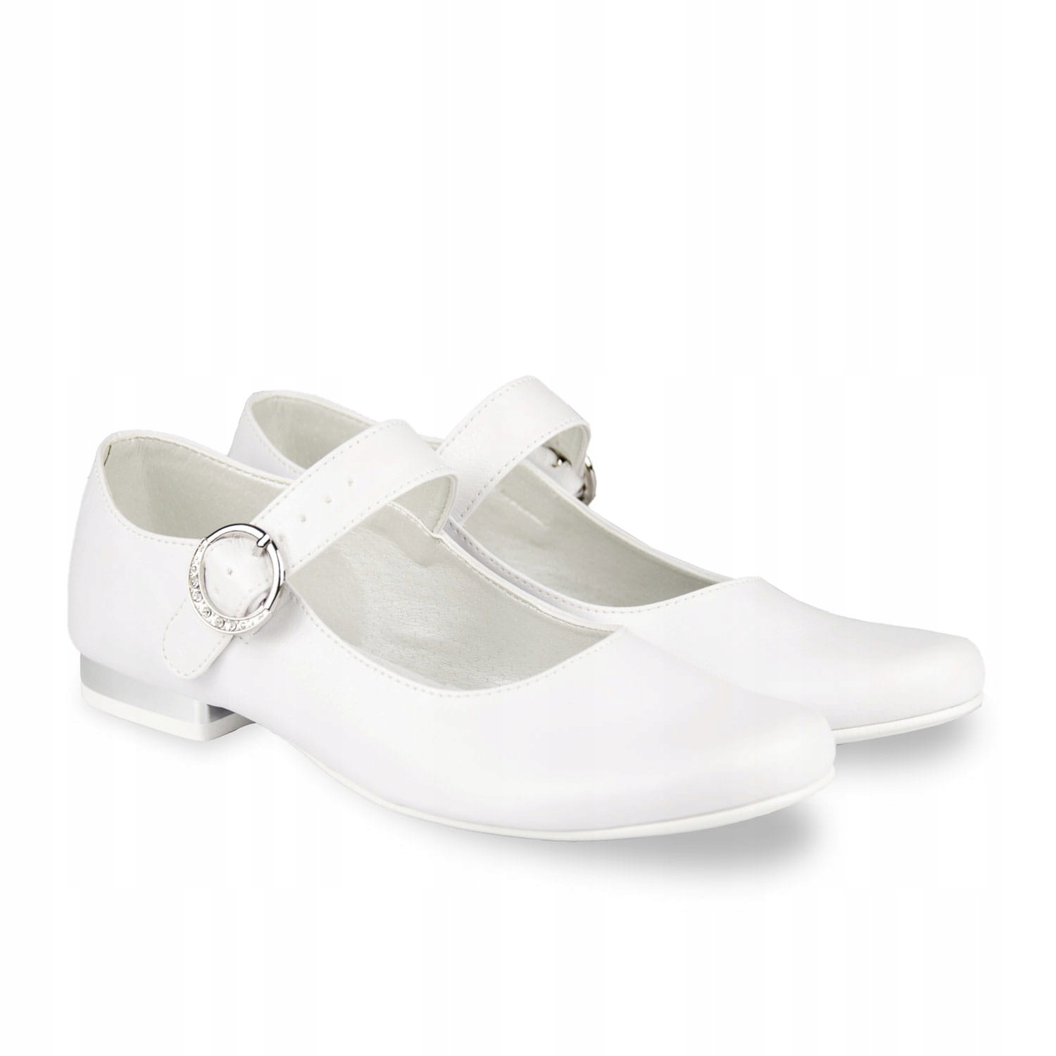 Buty komunijne dziewczęce Białe 31 20,6 cm Miko 812
