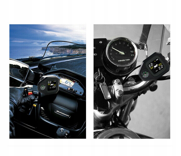 Monitor cisnienia w oponach motocyklowych Producent code LT E68 a