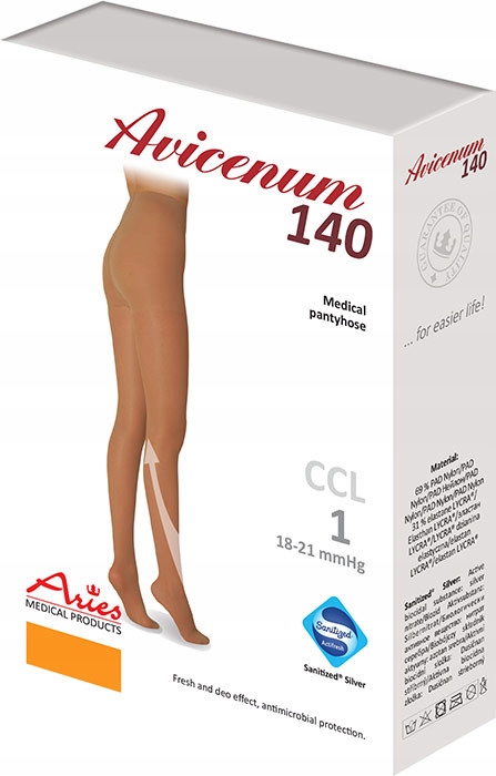 

Aries Avicenum Rajstopy Uciskowe 1 Stopnia CCL1