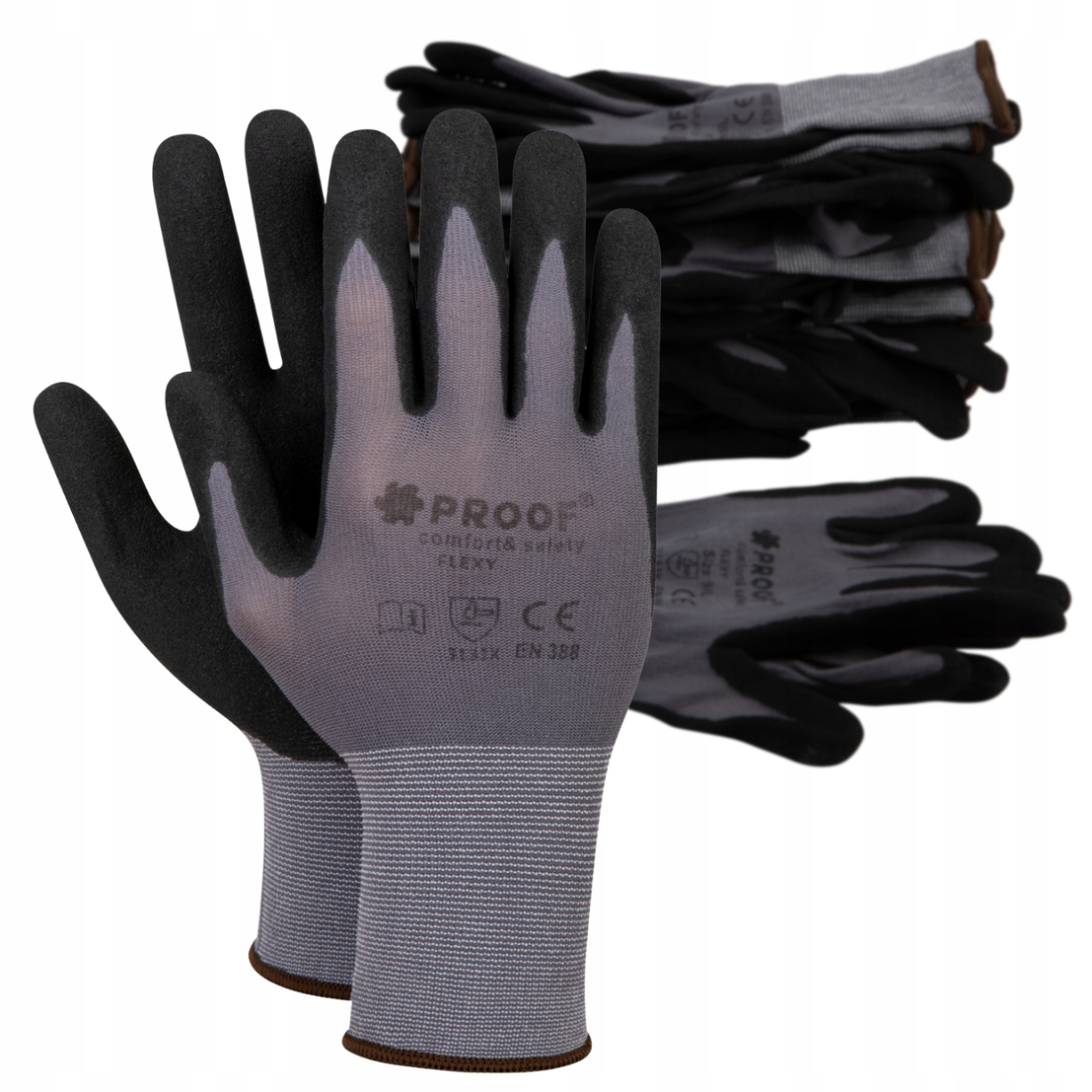 Proof Rukavice Pro Mechaniky Proof, Odolné Vel. 8, 12 Párů