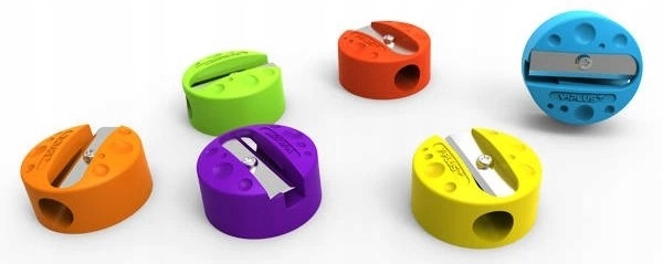 Temperówka plastikowa Y-PLUS BUBBLE pojedyncza mix