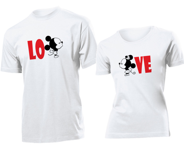 

Koszulki dla par Love Kiss Pocalunek Zakochani XX