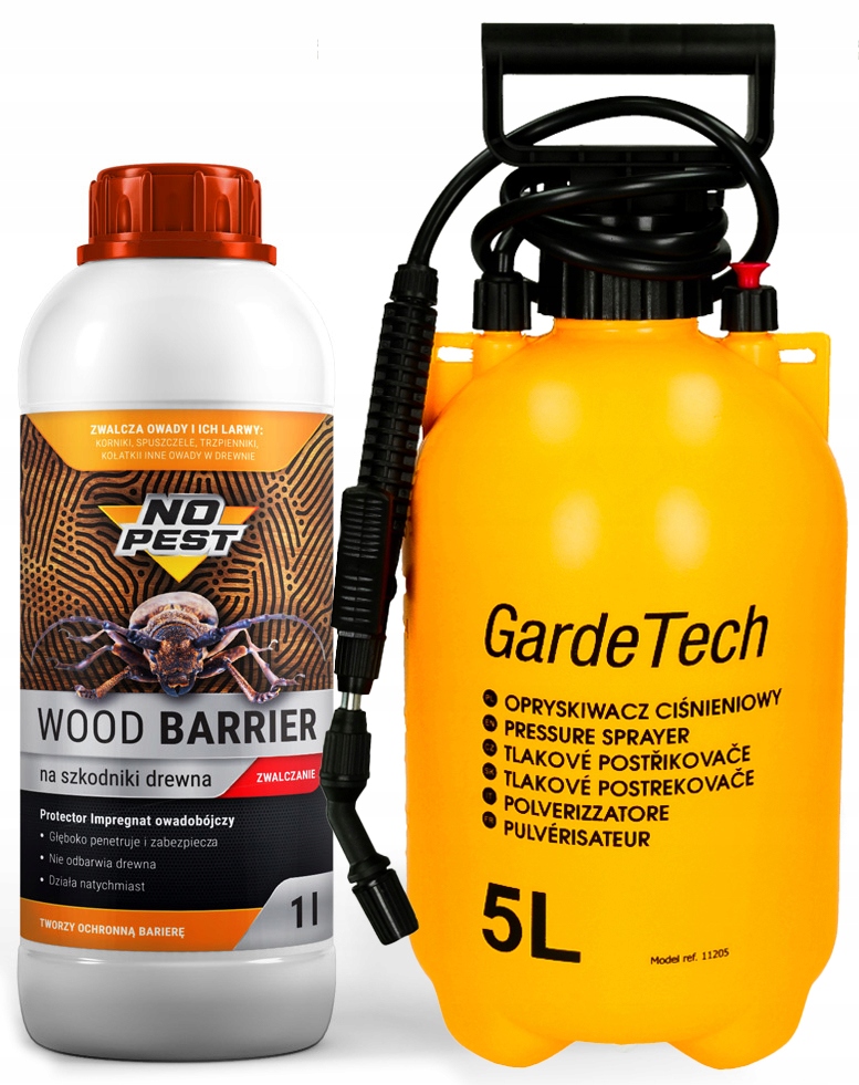 

Środek Korniki Spuszczele Kołatki 1L Opryskiwacz