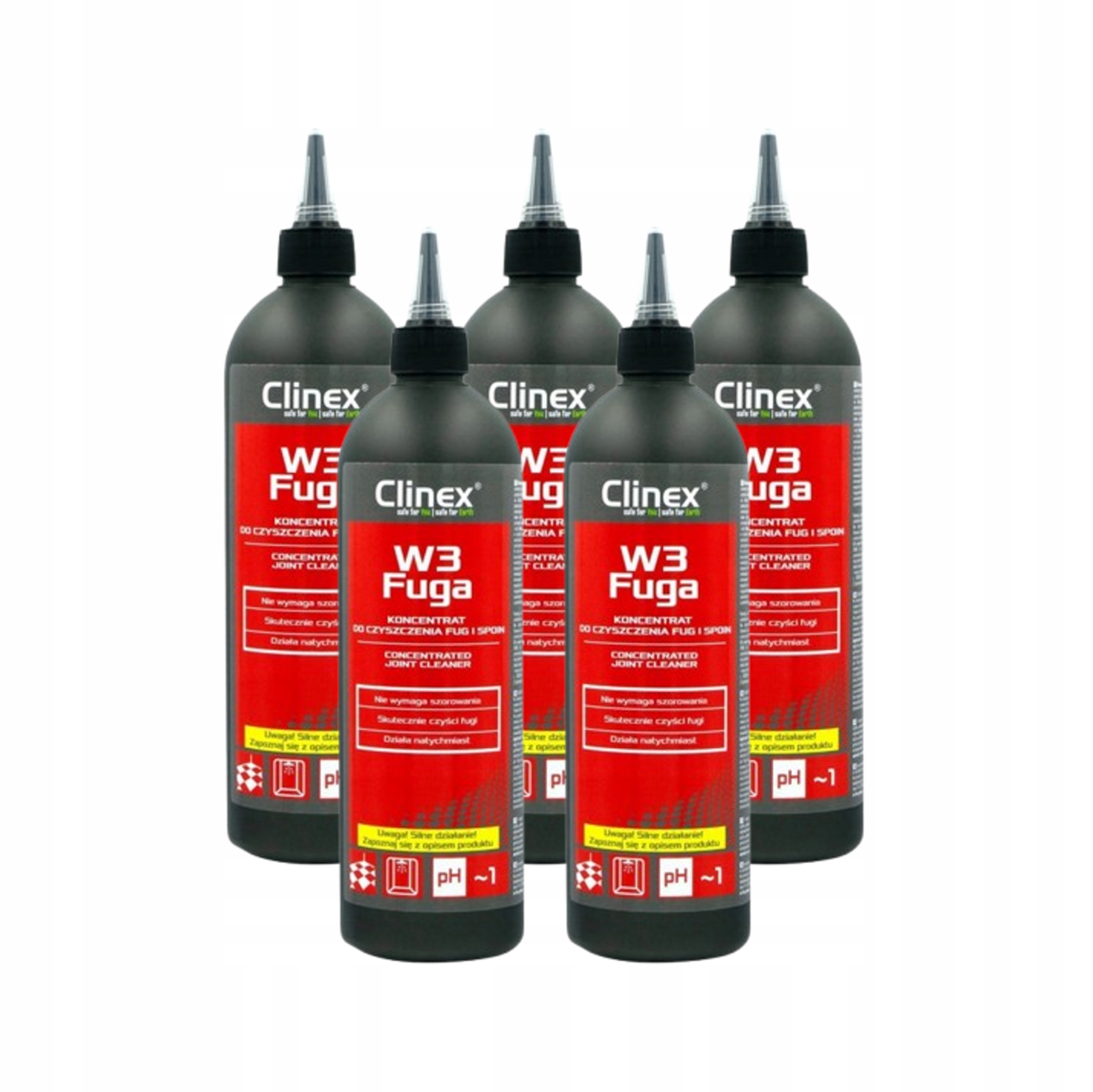 Levně Čistič spár a spár Clinex W3 Fuga 500 ml 5 kusů