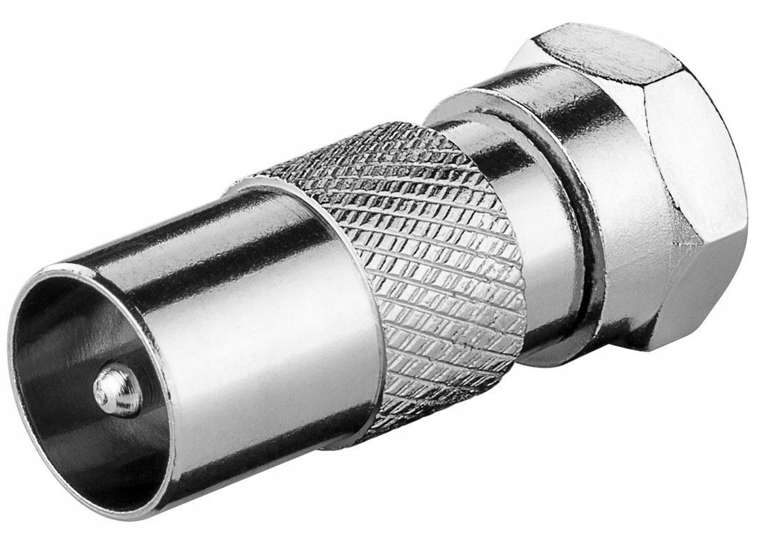 

Przejście wtyk F wtyk antenowy męski Złącze Tv