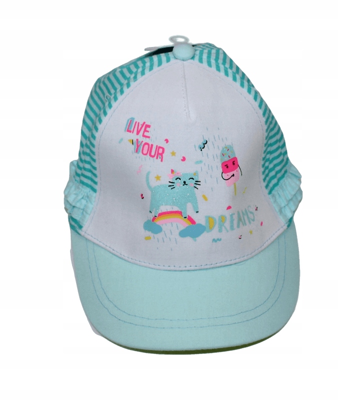 

Czapka z daszkiem rozm 48 cm Polski Produkt 2-3 l