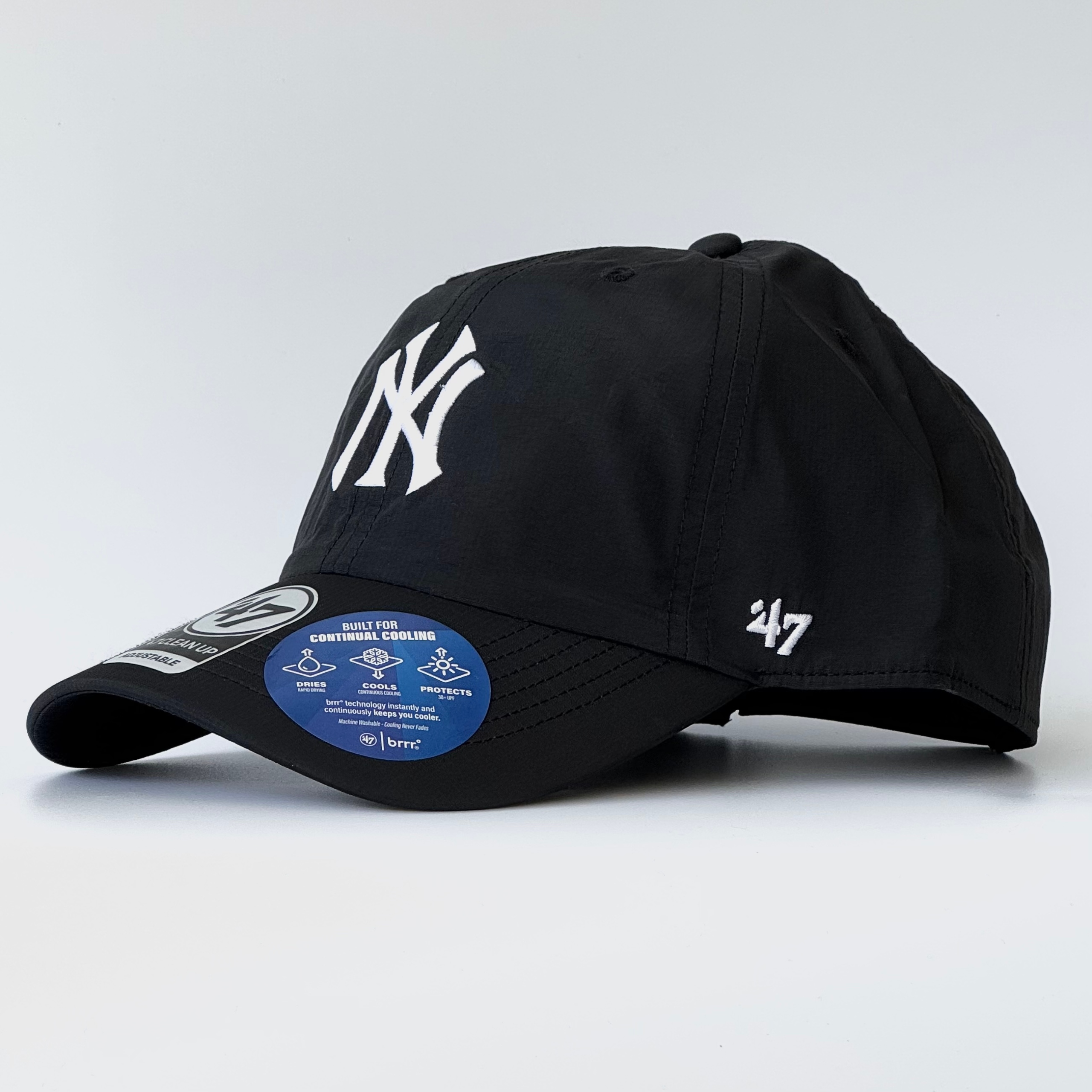 47 Brand Čepice s kšiltem Ny Yankees Černá B-BRRRC17BBU-BK