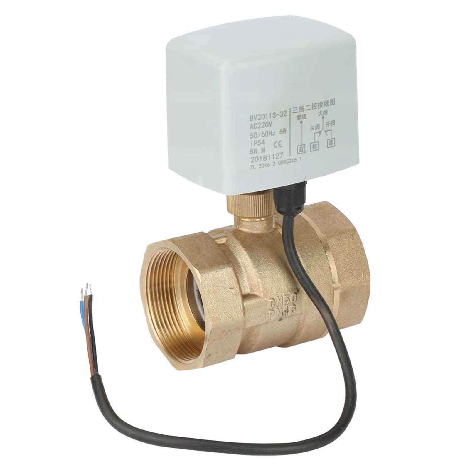 Guľový Elektroventil S Pohonom 2" 220V Ac 6W, Pohon, Ventil PN16-PN20