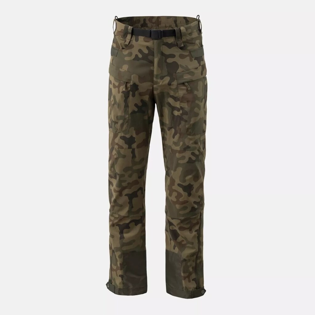 Vojenské taktické kalhoty maskáčový Helikon Trooper Pl Woodland Xs