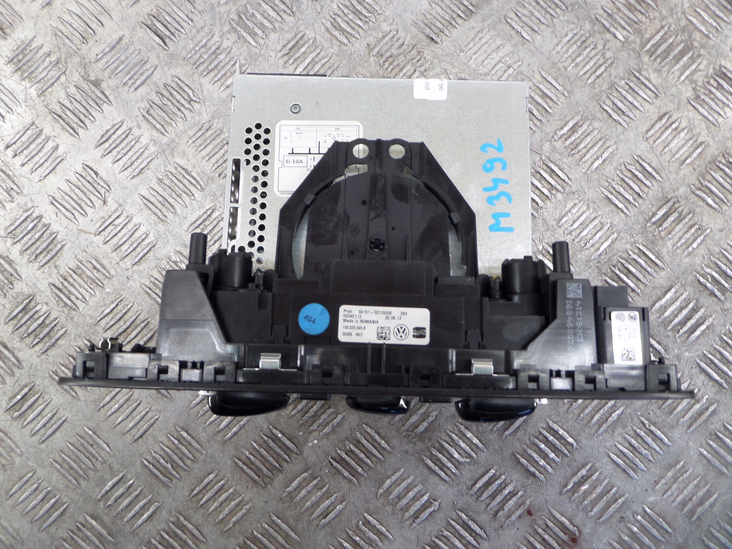 RADIO PANEL KLIMY VW UP 1S0035156H