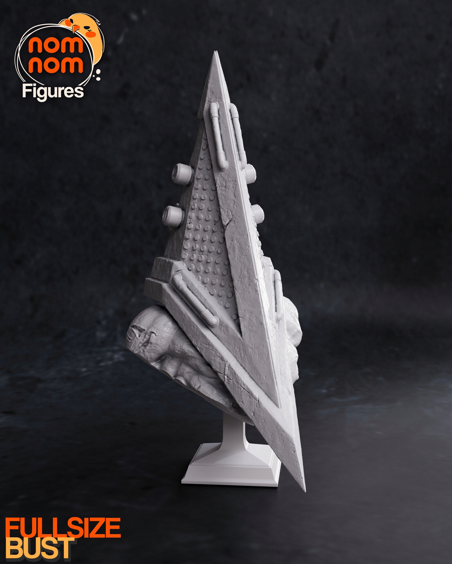 Figurka Busta Pyramid Head Silent Hill NomNom Figures 3D tisk