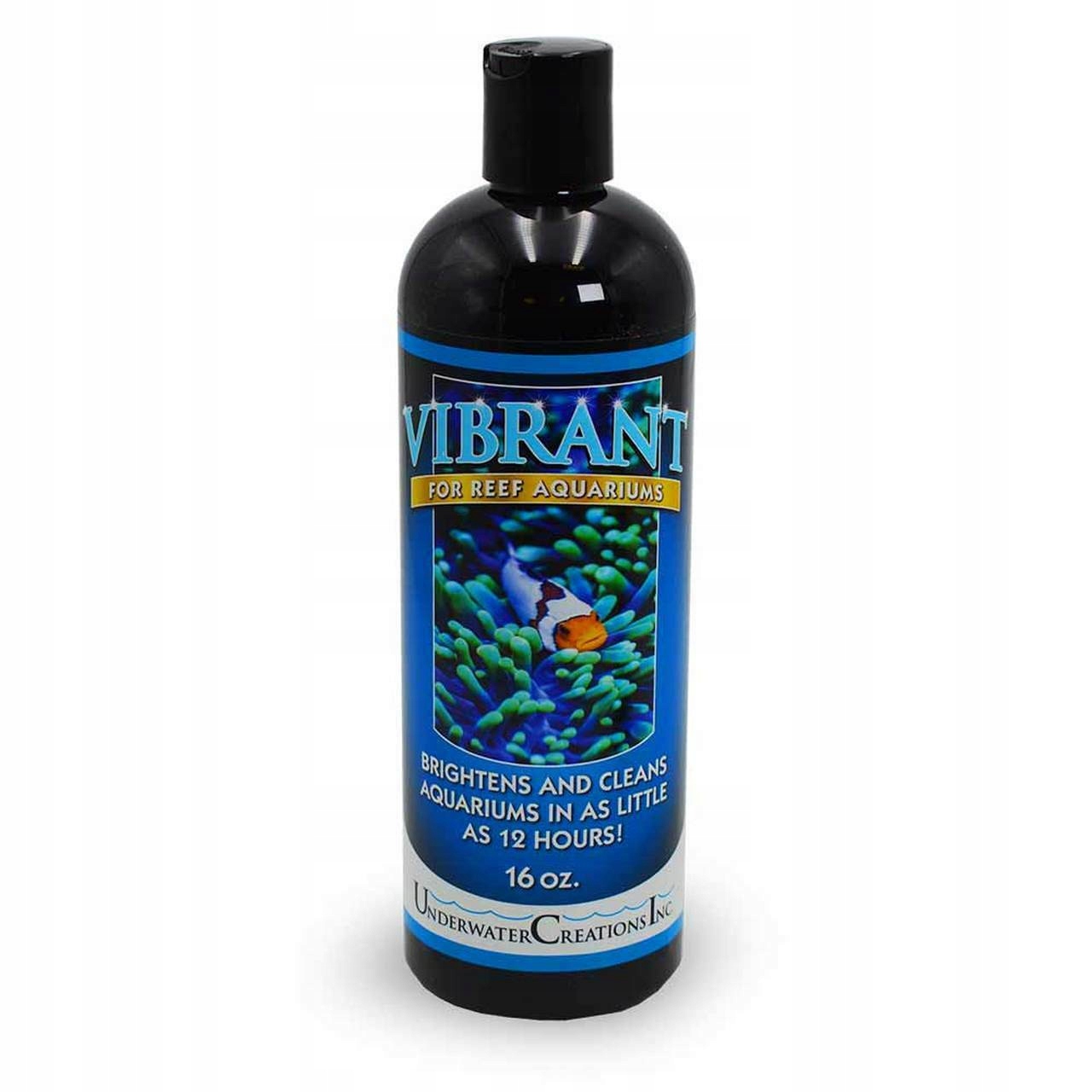 Levně Vibrant Liquid Aquarium Cleaner Čistá Voda Odstraňuje Řasy Do Akvária 473 ML