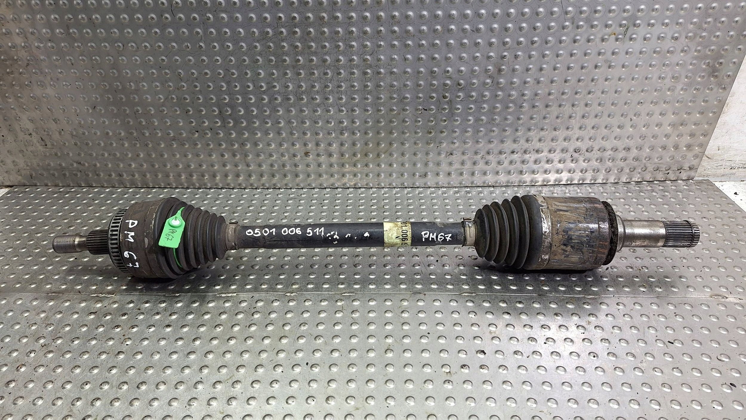 semi-axis left front 0501006511 MERCEDES W163 2.7CDI