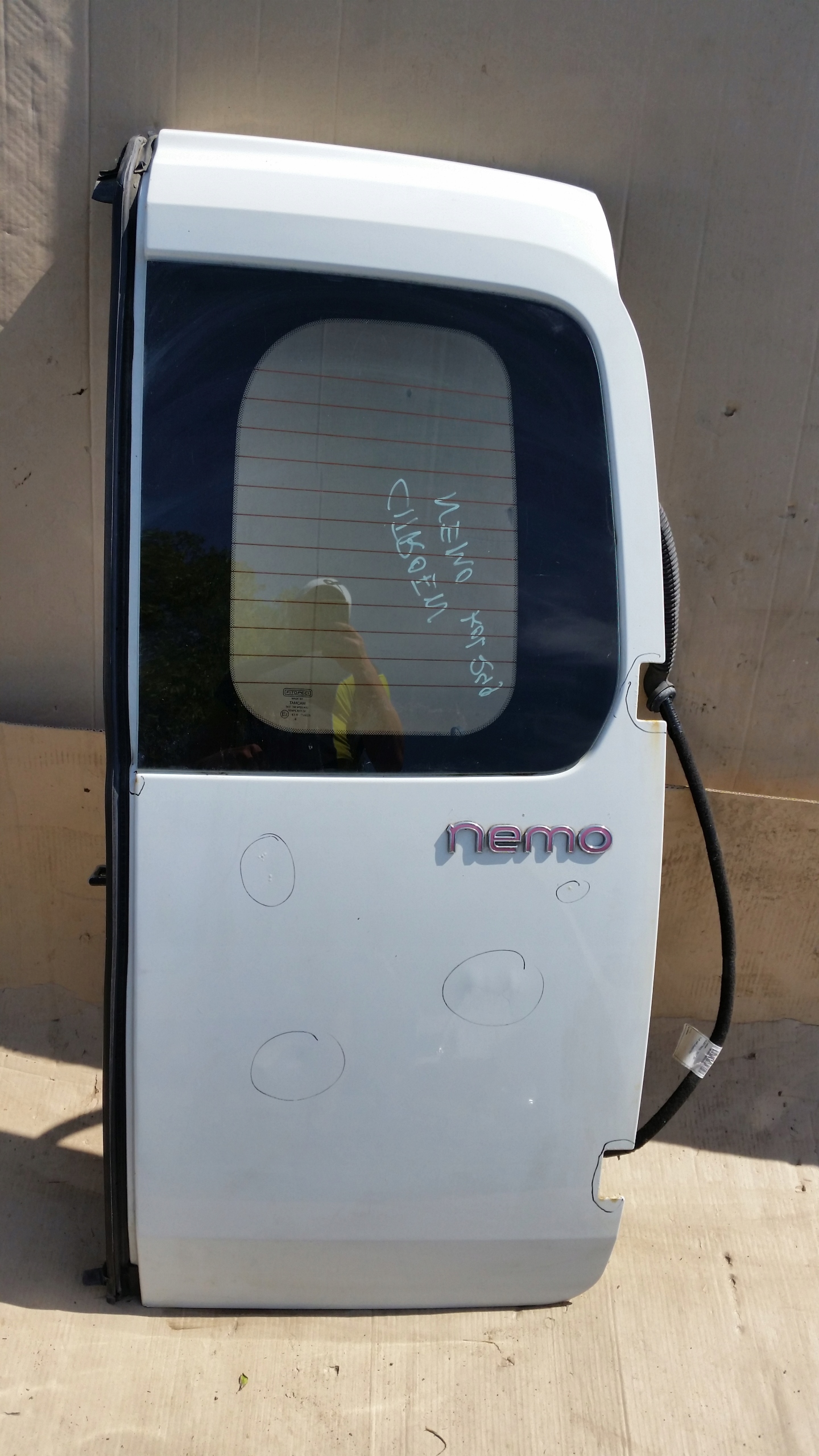 Drzwi prawy tył Citroen Nemo kod 249