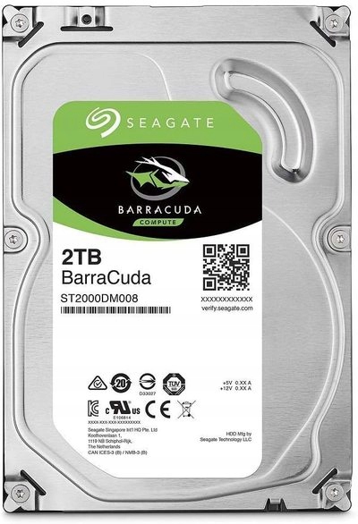 SEAGATE Barracuda Guardian (3.5", 2TB, SATA III, 7200 obr./min) — 3