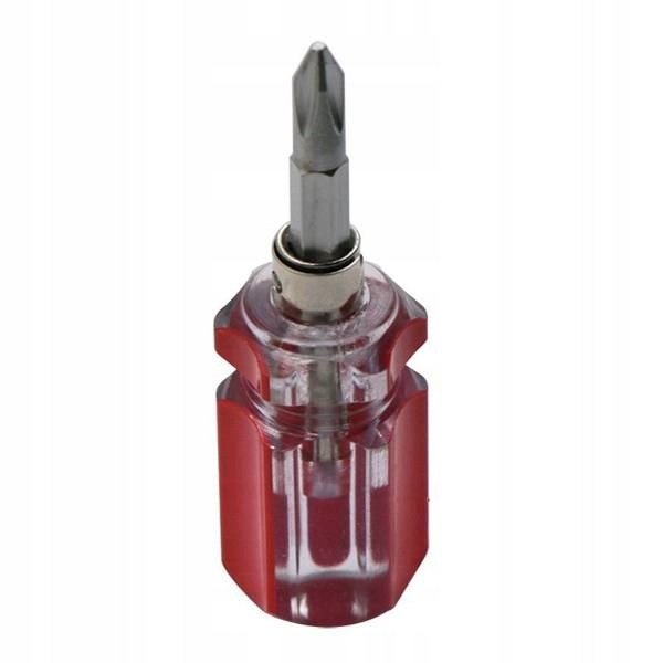 

Mini śrubokręt magnetyczny 2w1 krzyżakowy i płaski