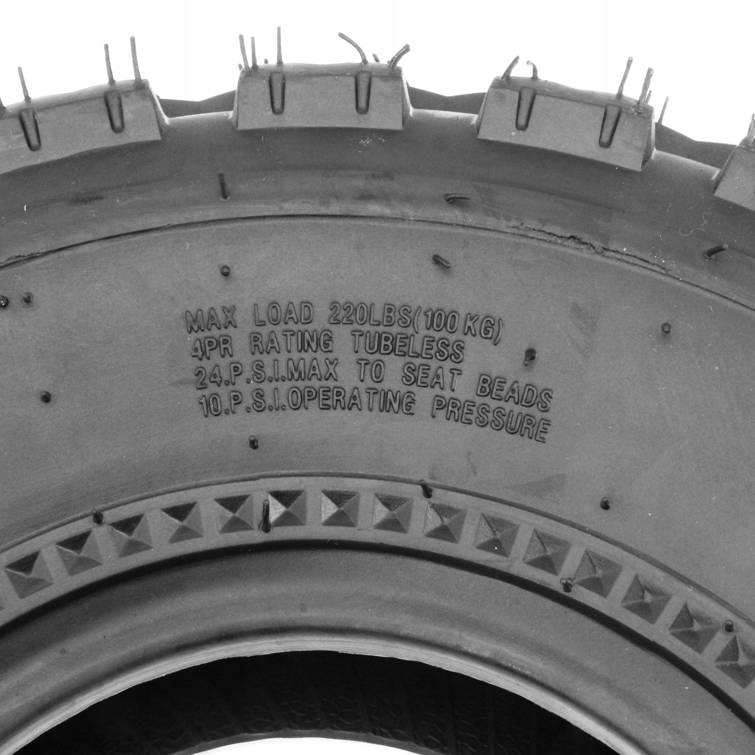 2x OPONA 19x7 8 180 80 8 4PR WZMACNIANA ATV QUAD Model SW626 04