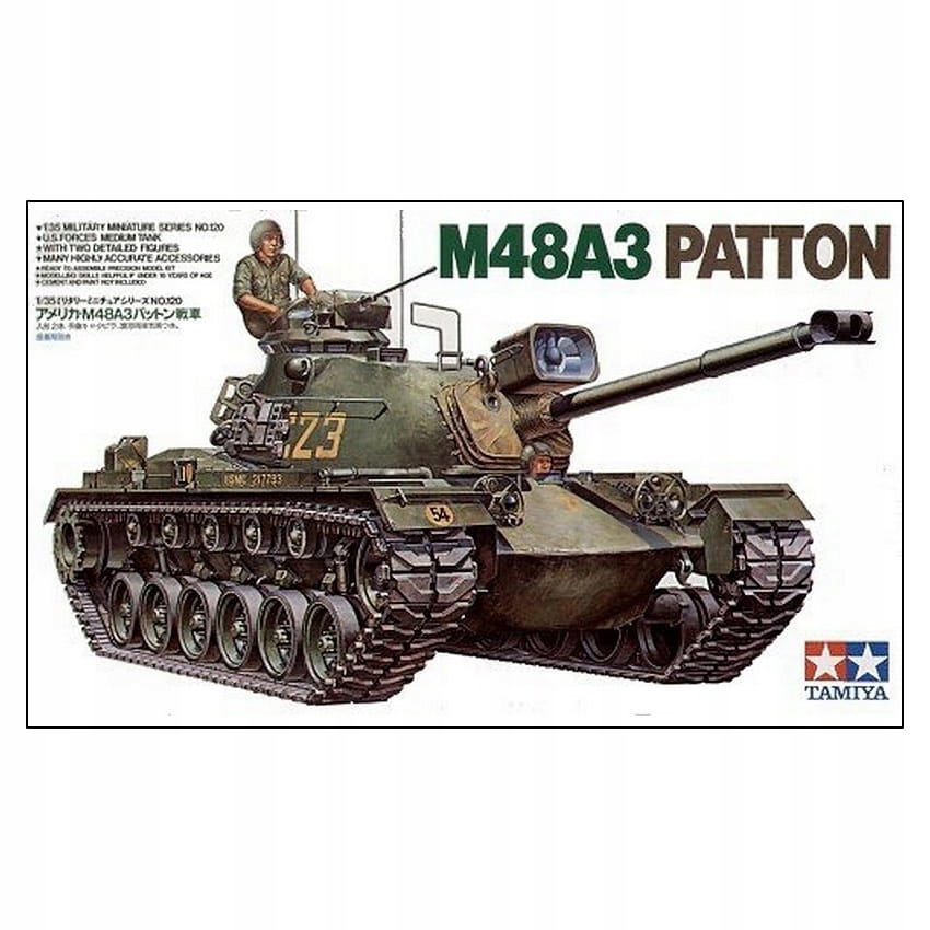 M48A3 Patton 1:35 Tamiya 35120