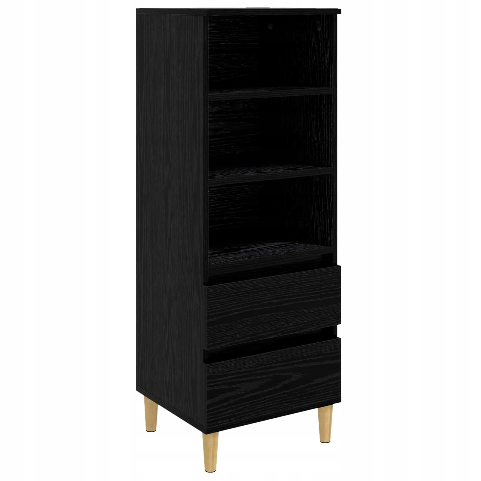 vidaXL Vysoký bufet Černý dub 40 x 36 x 110 cm Kompozitní dřevo
