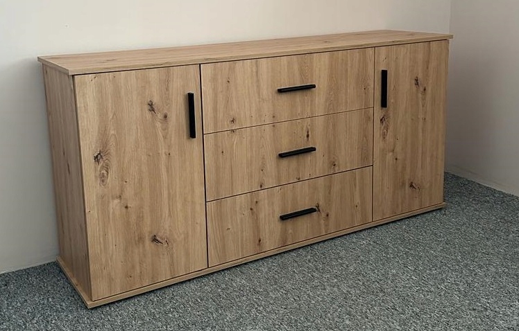 

Komoda z szufladami szafka 2d3s dąb artisan Z1 157