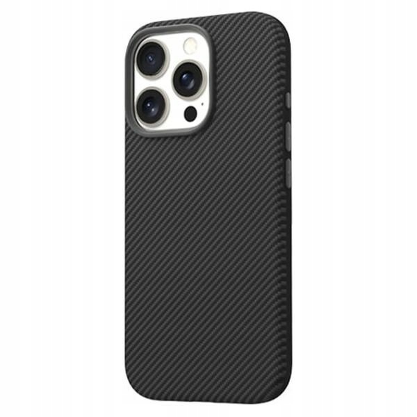 Etui Araree Pellis Carbon do iPhone 16 Pro MagSafe czarny