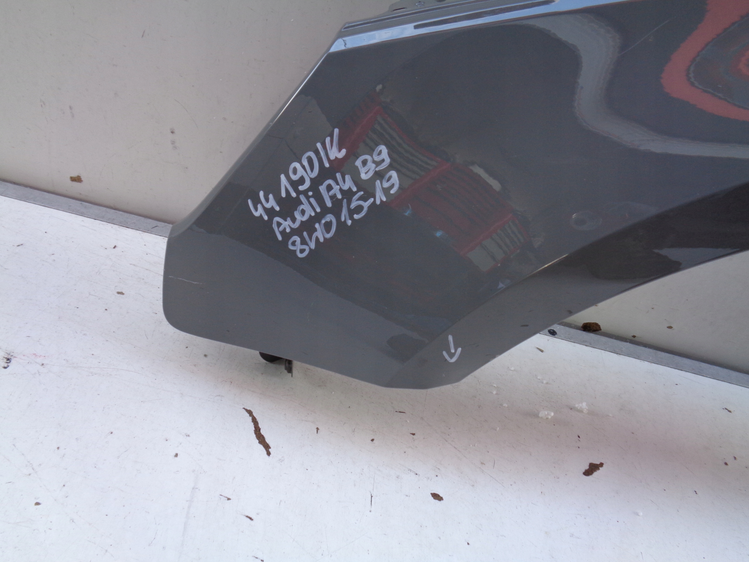 BŁOTNIK LEWY PRZEDNI AUDI A4 B9 8W 8W0 15-19 NR 44190 Numer katalogowy części BŁOTNIK LEWY PRZEDNI AUDI A4 B9 8W 8W0 15-19 NR 44190