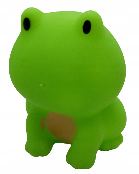 

gumowy gryzak żaba - wielkość 7 cm